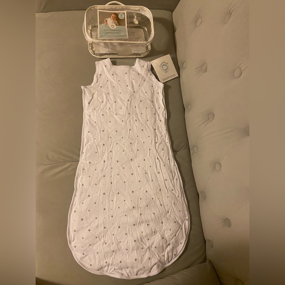 Dreamland Weighted Sack New with Tag size M 6-12 months 26-30in 15-24lbs - Picture 2 of 12
